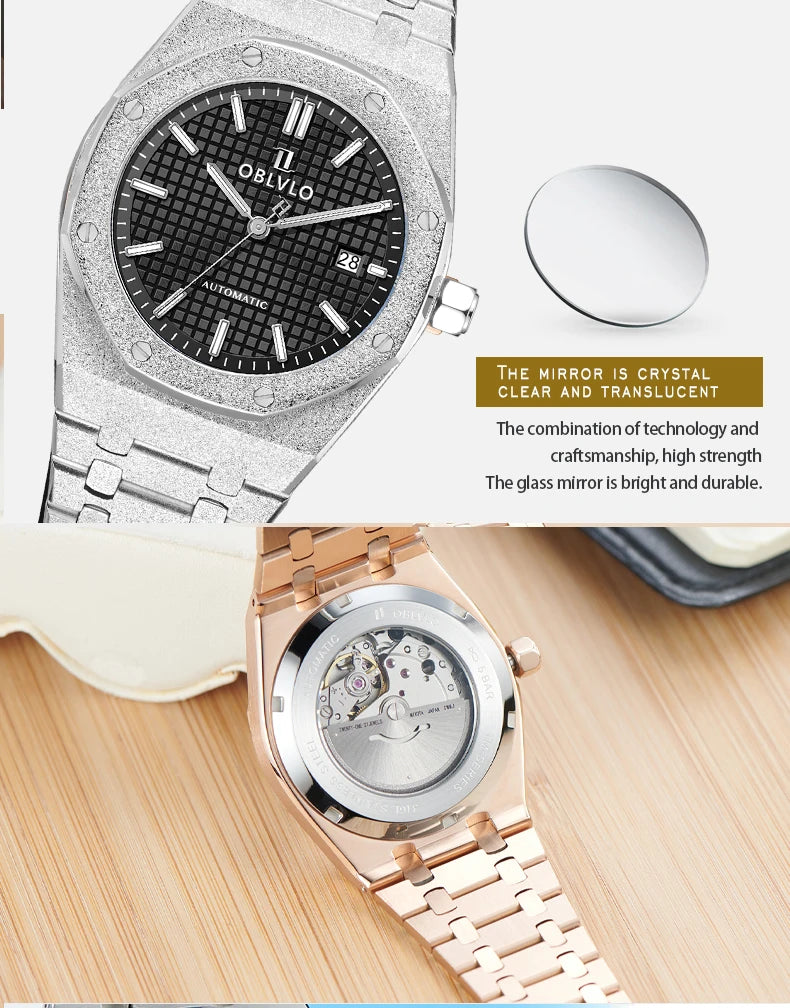 Reloj de Hombre - Estilo Lujoso y Dinamico