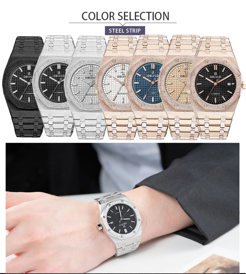 Reloj de Hombre - Estilo Lujoso y Dinamico