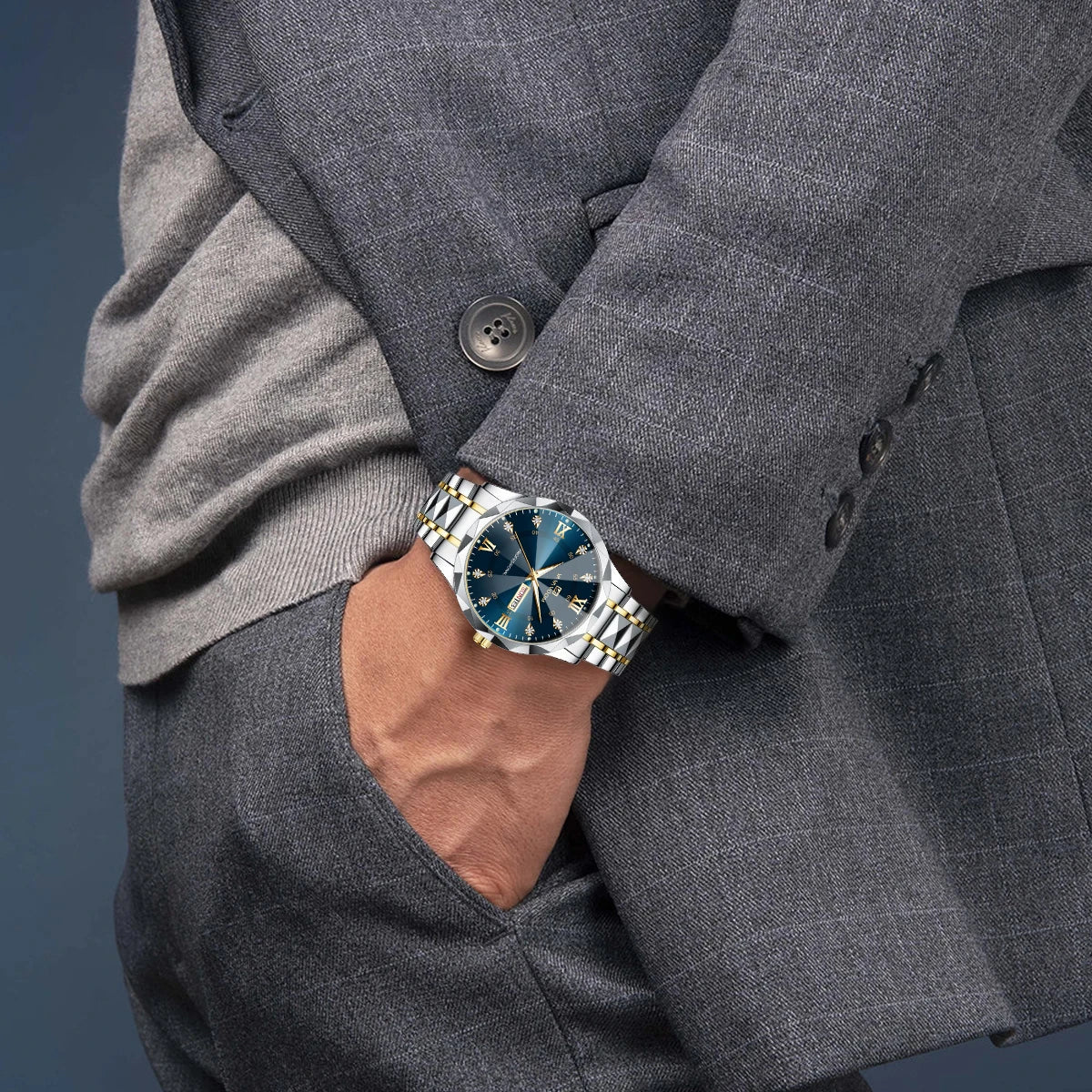 Reloj de Hombre – Estilo de Negocios con Alta Resistencia