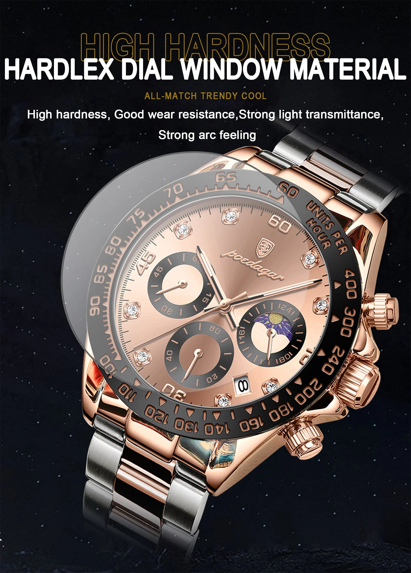 Reloj de Hombre - Estilo Robusto y  Funcional