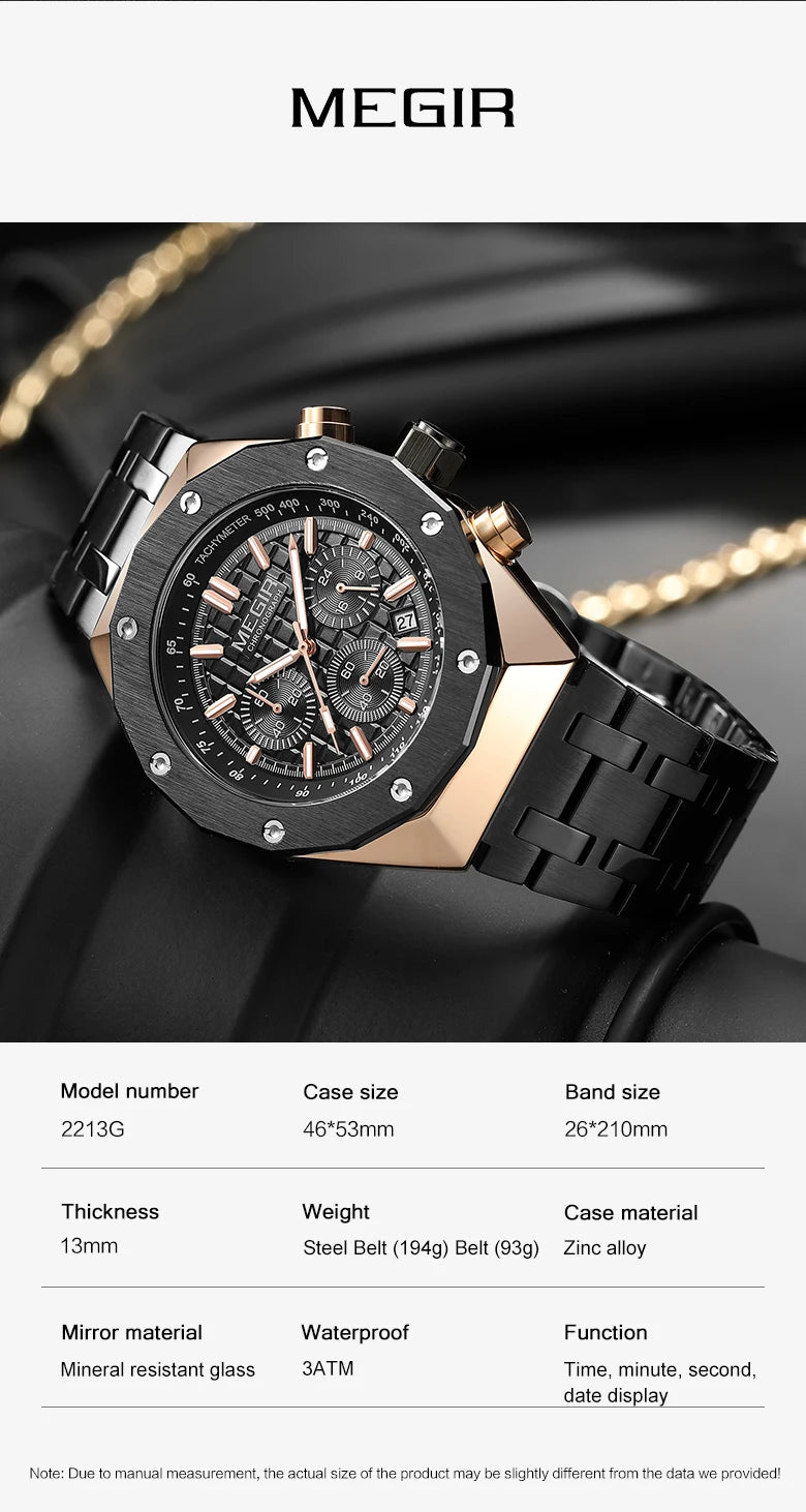 Reloj de Hombre - Estilo Moderno y Lujoso