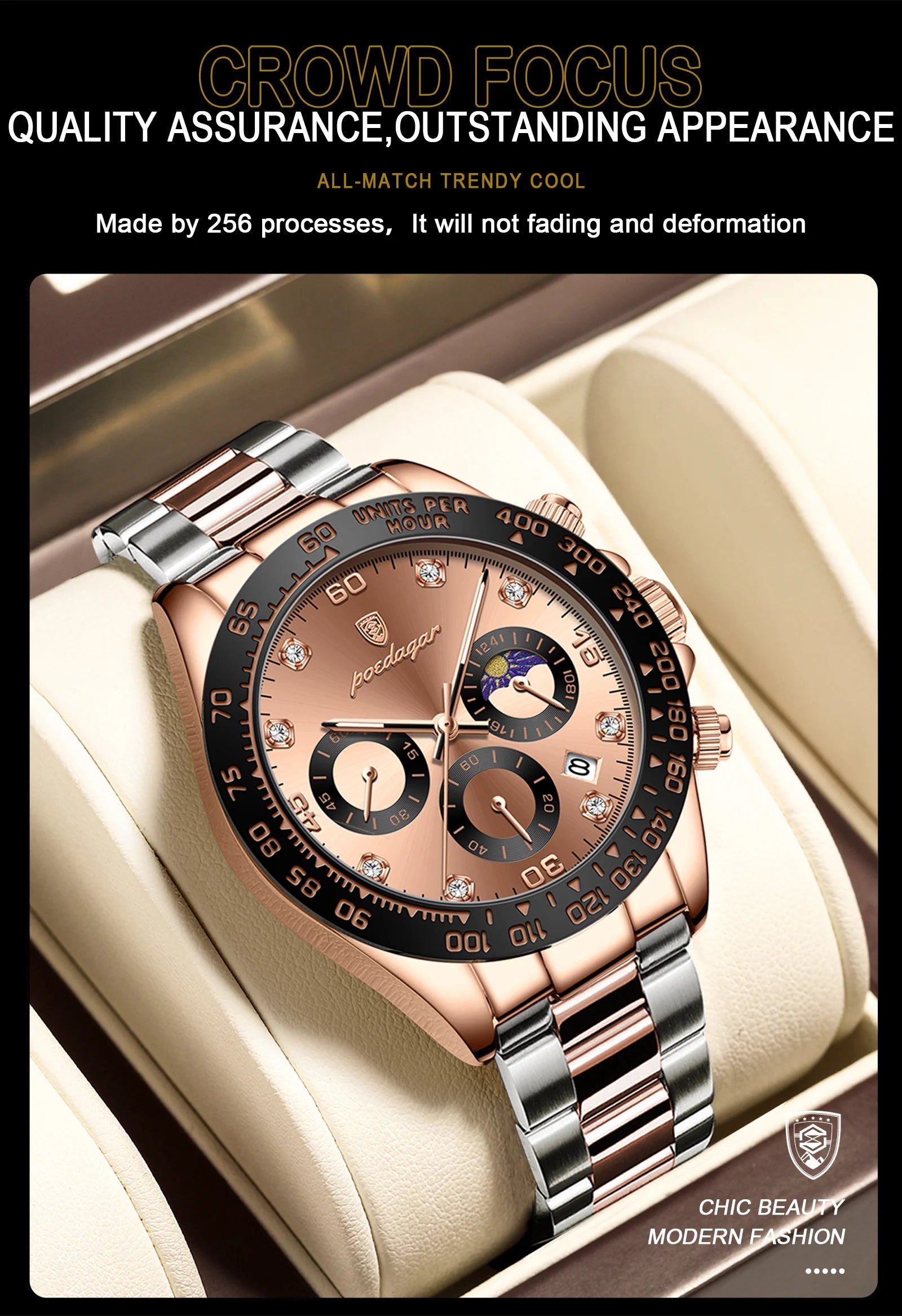 Reloj de Hombre - Estilo Robusto y  Funcional